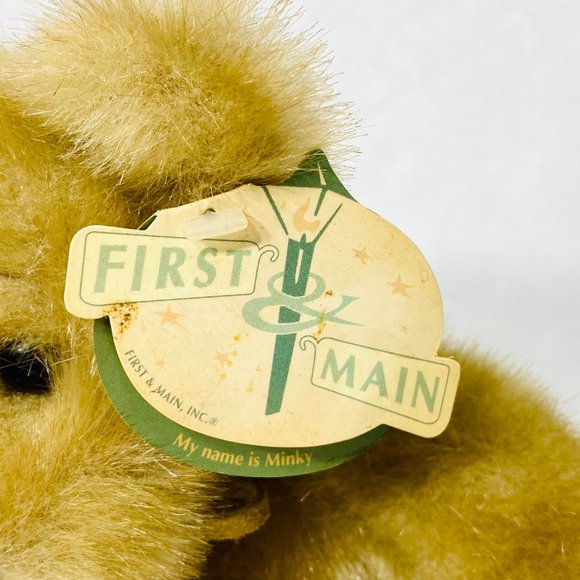 Vintage First & Main Minky Plush Bear - Picture 8 of 13
